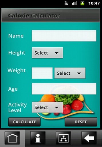 Calorie calculator截图3