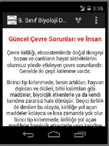 10.Sınıf Biyoloji Ders Notları截图1