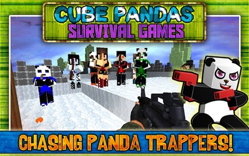 Cube Pandas Survival Games截图3