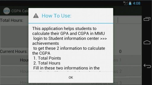 CGPA &amp; GPA Calculator (MMU)截图4