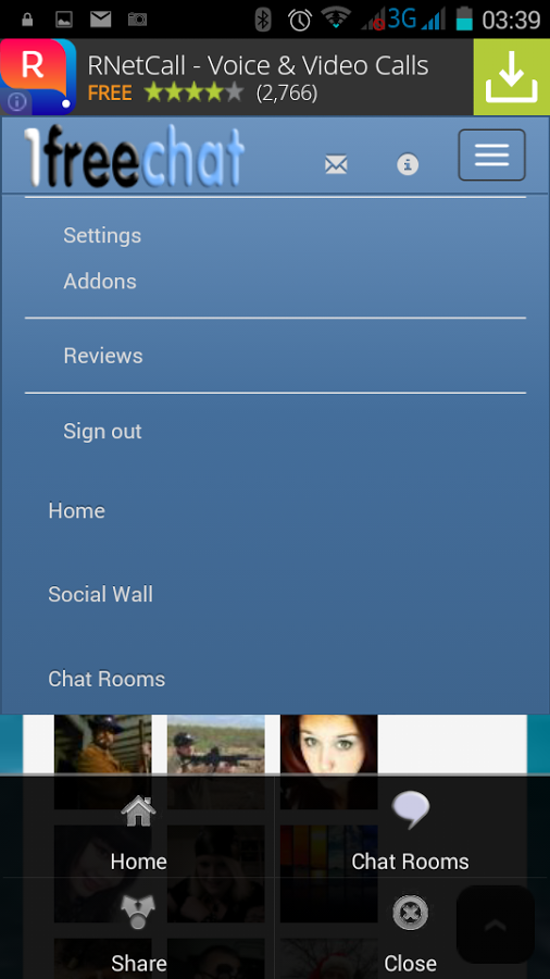 1freechat Chat Rooms Community截图4