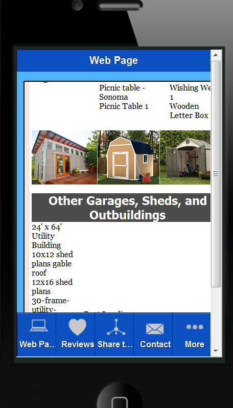 12,000 Storage Shed Plans截图3