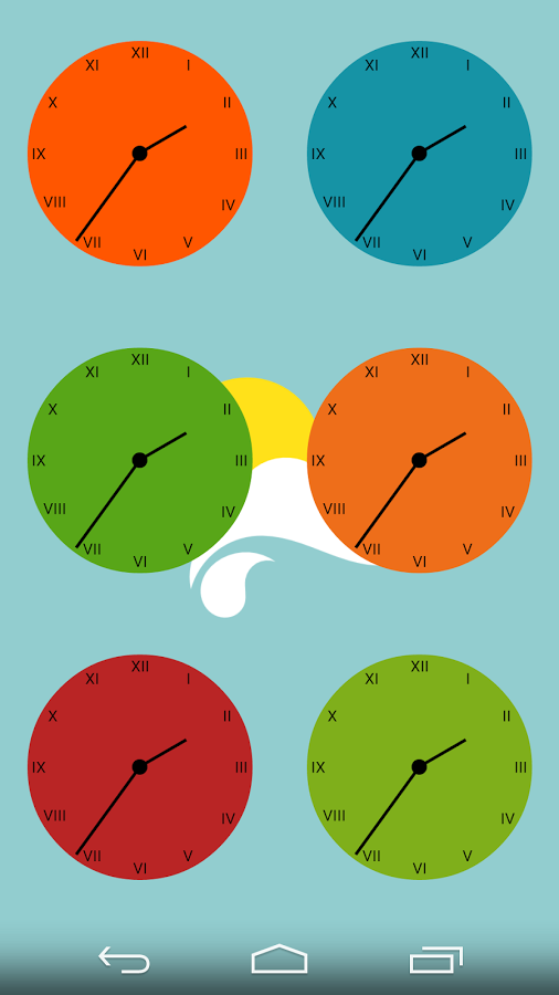 Flat Clock Pack for Zooper截图3