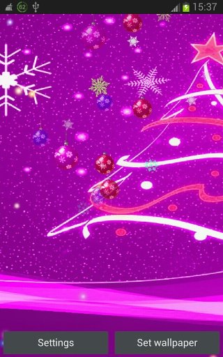 Magic Pink Xmas Tree Lights lw截图2