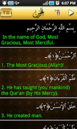 Surah Al Rahman截图3