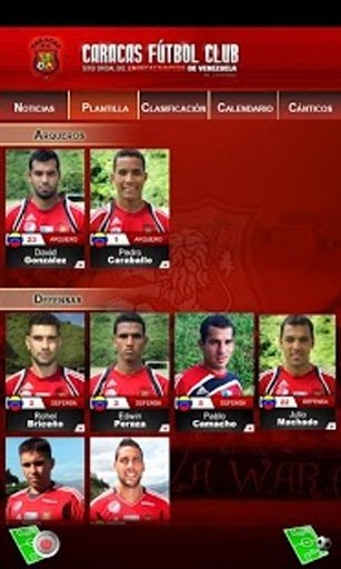 Caracas FC para Premium Phones截图1