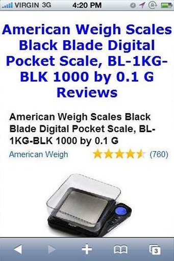 Digital Pocket Scale Reviews截图1