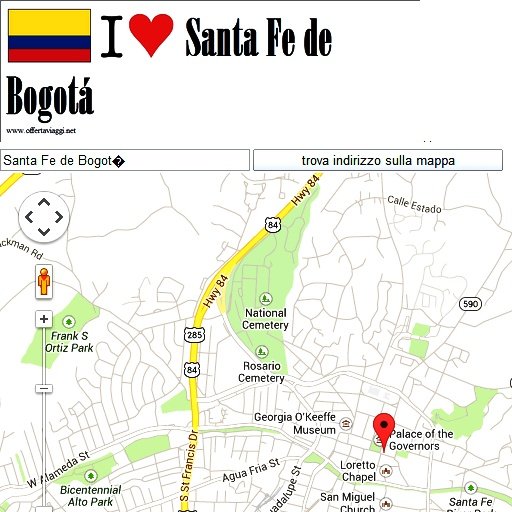 Santa Fe de Bogota maps截图2