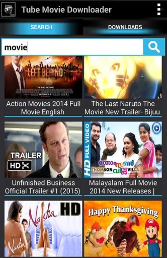 Tube Movie Video Downloader截图1