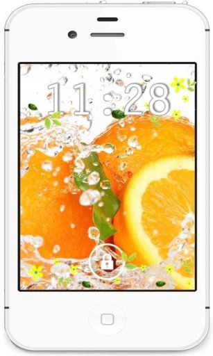 Orange Free live wallpaper截图2