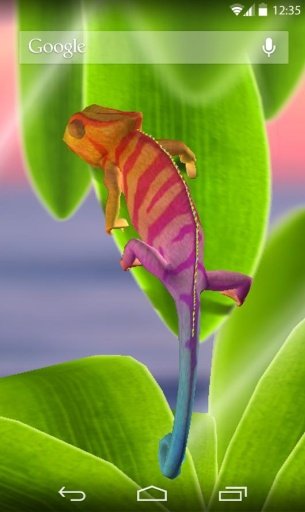 Chameleon 3DLiveWallpaper FREE截图2