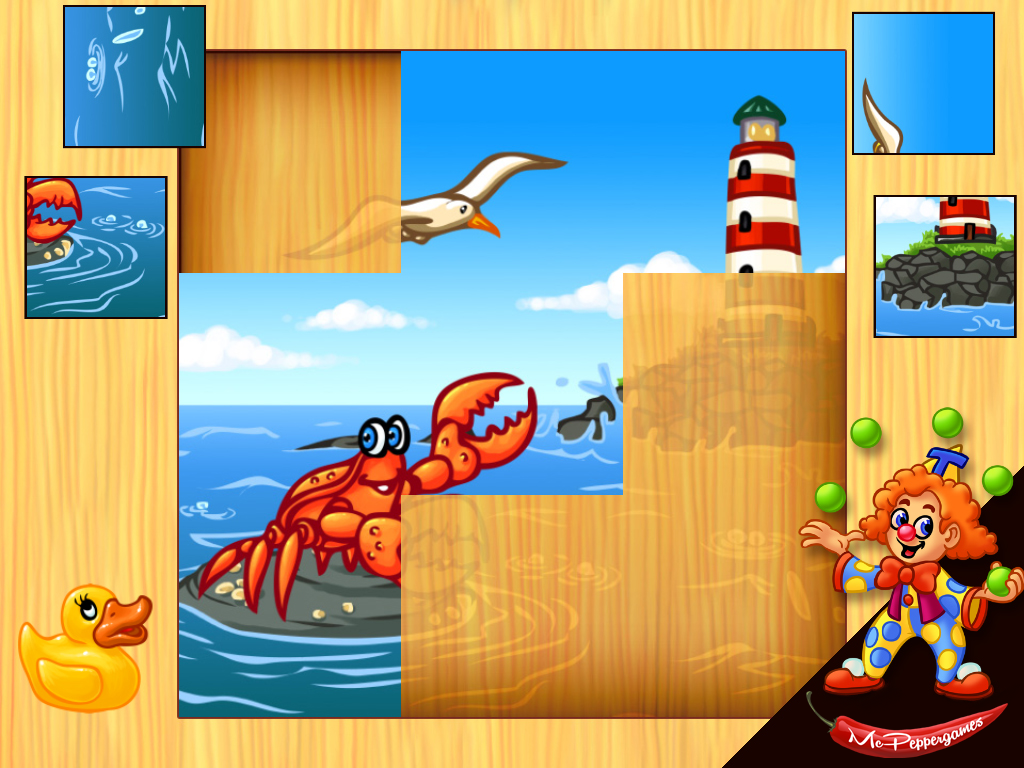 Ocean Animals Kids Puzzle截图4