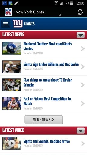 NFL TEAMS SITES截图3