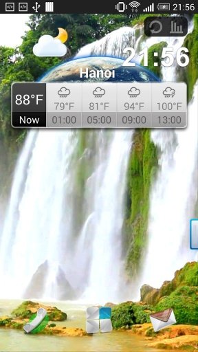 Beautiful Waterfall Live Wallpaper截图5