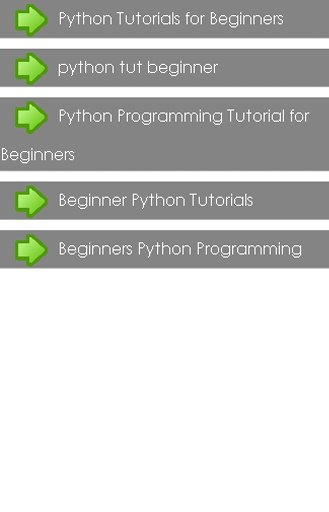 Python for Beginners截图2