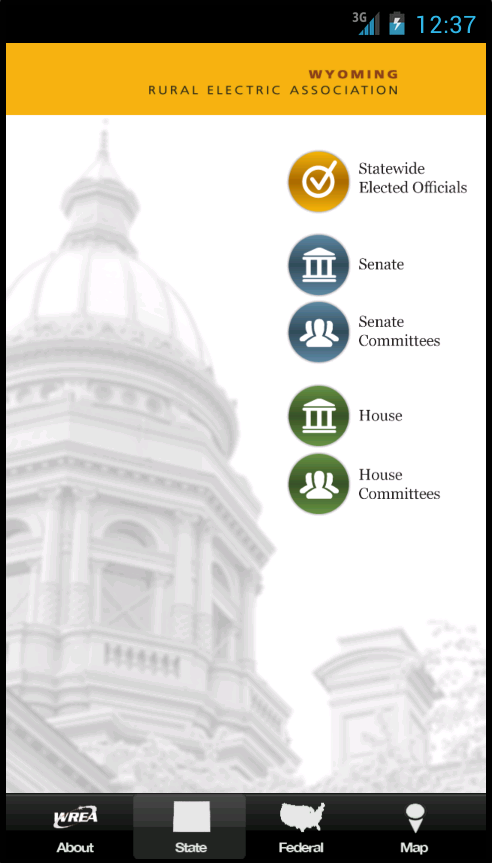 Wyoming Legislative Roster截图1