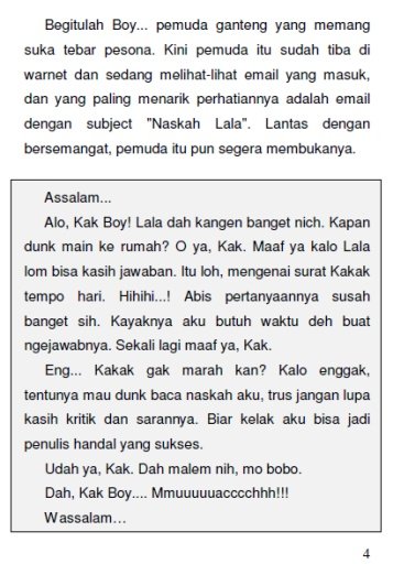 Novel Cinta Buta Sang Penulis截图2