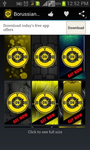 Borussia Live Wallpaper Demo截图4