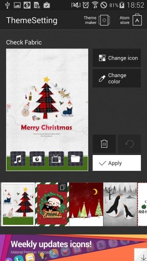 Check Fabric Atom Theme截图3