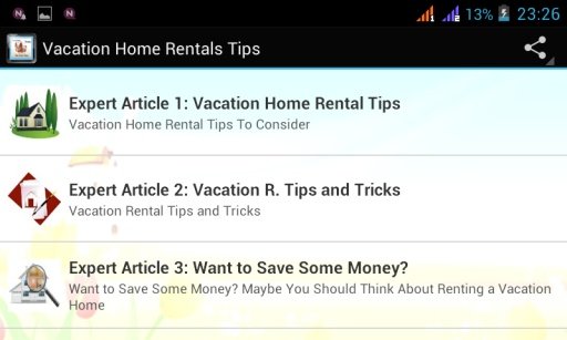 Vacation Home Rentals Tips截图6