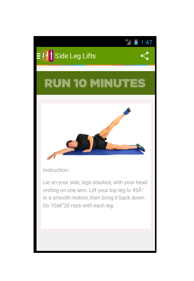 10 Minutes Run Exercises截图5