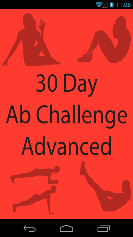 30 Day Abs Challenge Advanced截图1