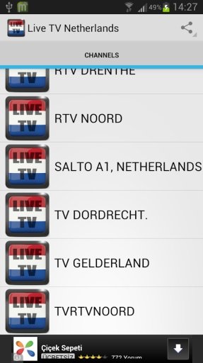 Live TV Netherlands截图1