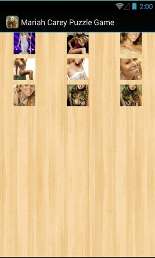 Mariah Carey Puzzle Game HD截图3