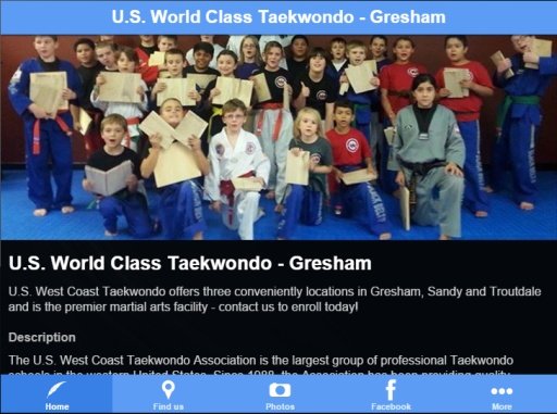 U.S. World Class Taekwondo截图3