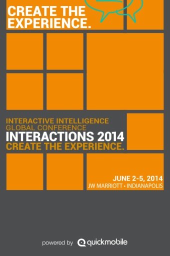 Interactions 2014截图1