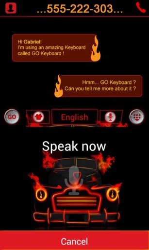 Car and Speed Keyboard Theme截图4