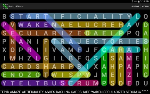 Search 4 Words Free截图6