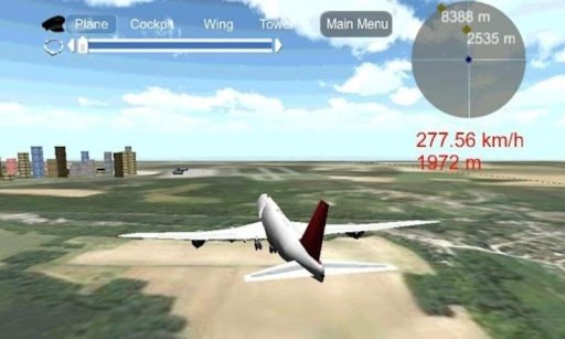 Airplane Simulator 3D截图2