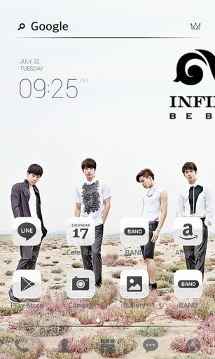 INFINITE back dodol theme截图3