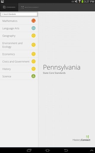 Pennsylvania State Standards截图1