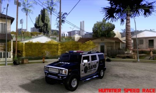 Hummer Speed Race截图1