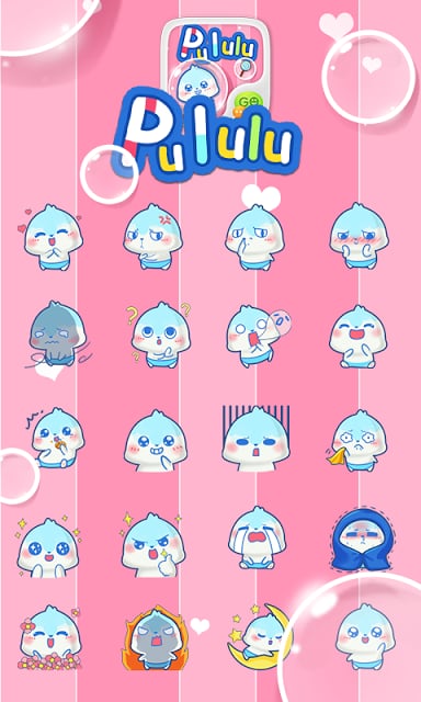 GO SMS PRO PULULU STICKER截图2