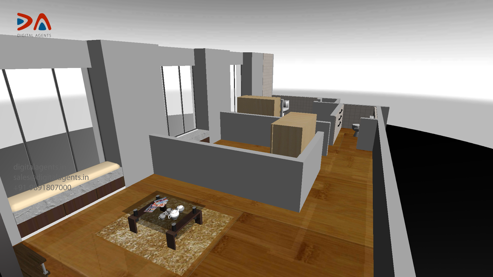 Interactive 3D AR Apartment截图9