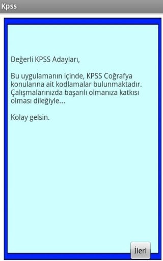 KPSS Coğrafya Kodlamaları截图2