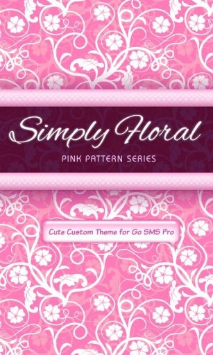 Simply Floral Pink pattern Series截图3