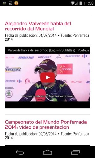 Mundial Ciclismo Ponferrada截图1