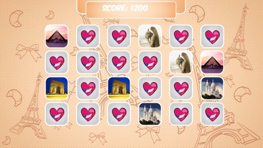 Paris Memory Game for Kids截图4