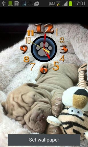 Shar Pei Clock截图4