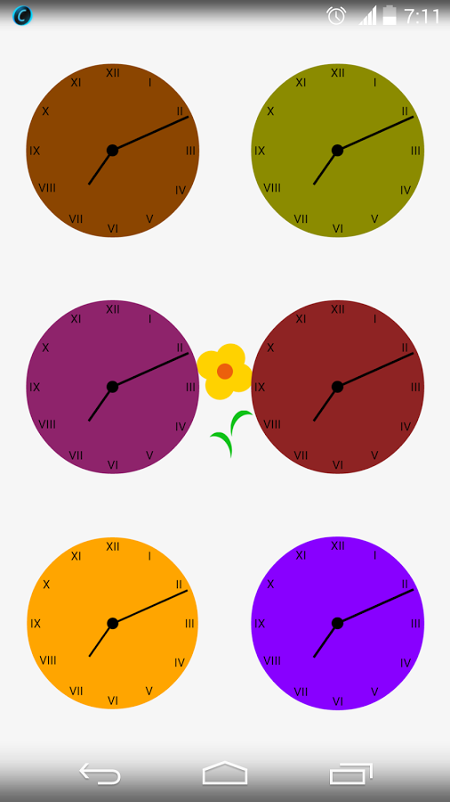 Flat Clock Pack for Zooper截图5