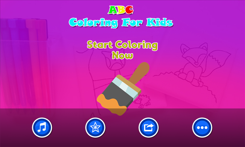 ABC Coloring for Kids截图1