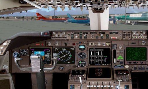 Flight Airplane Simulator Game截图2