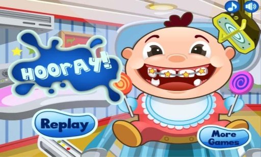 Newborn Baby Dentist Games截图1