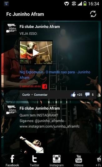 F&atilde; clube Juninho Afram截图6