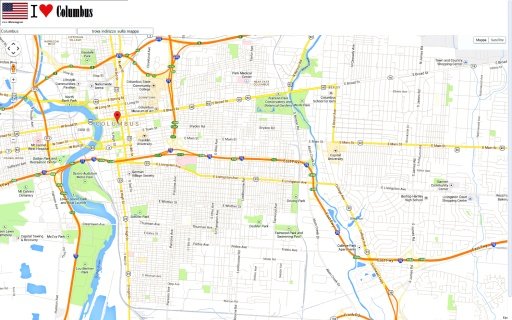 Columbus maps截图2