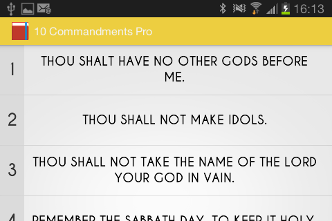10 Commandments Pro截图5